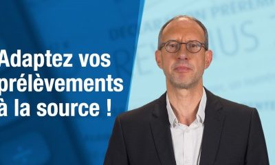 Adaptez vos prélèvements à la source !